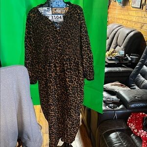 Terra & Sky Brown Patterned Top